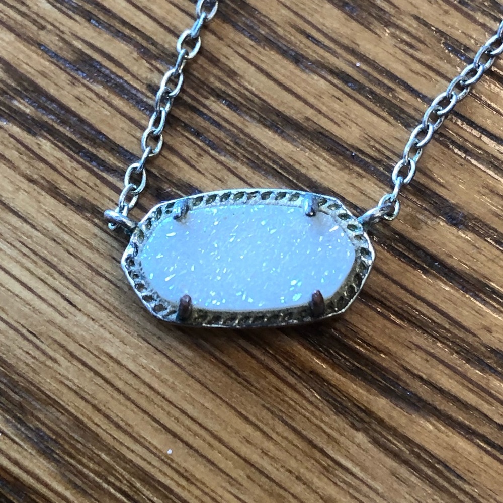 Elisa Necklace in Iridescent Drusy